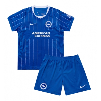 Billige Fotballdrakt Brighton Replika Hjemmedraktsett Barn 2026-27 Kortermet (med bukser)